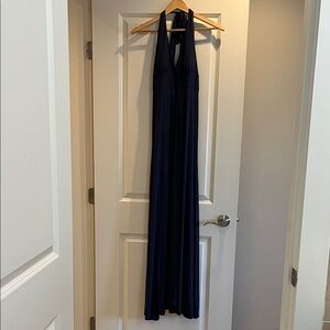 Heidi Klein Navy Blue Maxi Dress